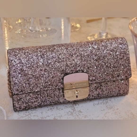 kate spade Handbags - KATE SPADE Milou Sunset Lane Glitter Clutch/Wallet